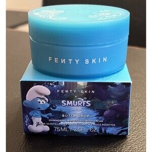 FENTY Skin x SMURFS Lil Butta Drop Shimmering Whipped Oil Body Cream SMURFBERRY